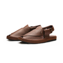 Kaptaan Leather Chappal – Grain Leather Folded Upper – Heel Sole – F-40 (Coffee) Full Leather Handmade