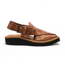 Crocodile Kaptaan Chappal – Leather Upper – T shape – Kaptaan sole – F-41 (Khaki)